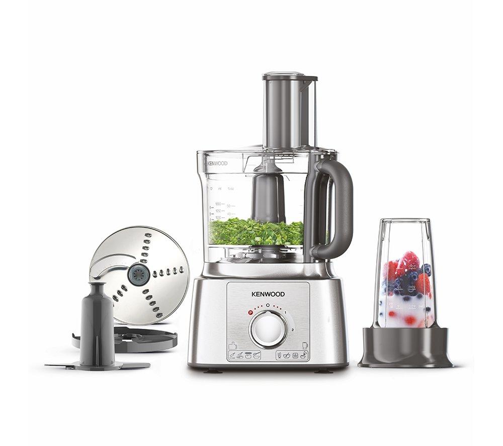 KENWOOD MultiPro Express FDP65.180Sl 2-in-1 Food Processor - Silver
