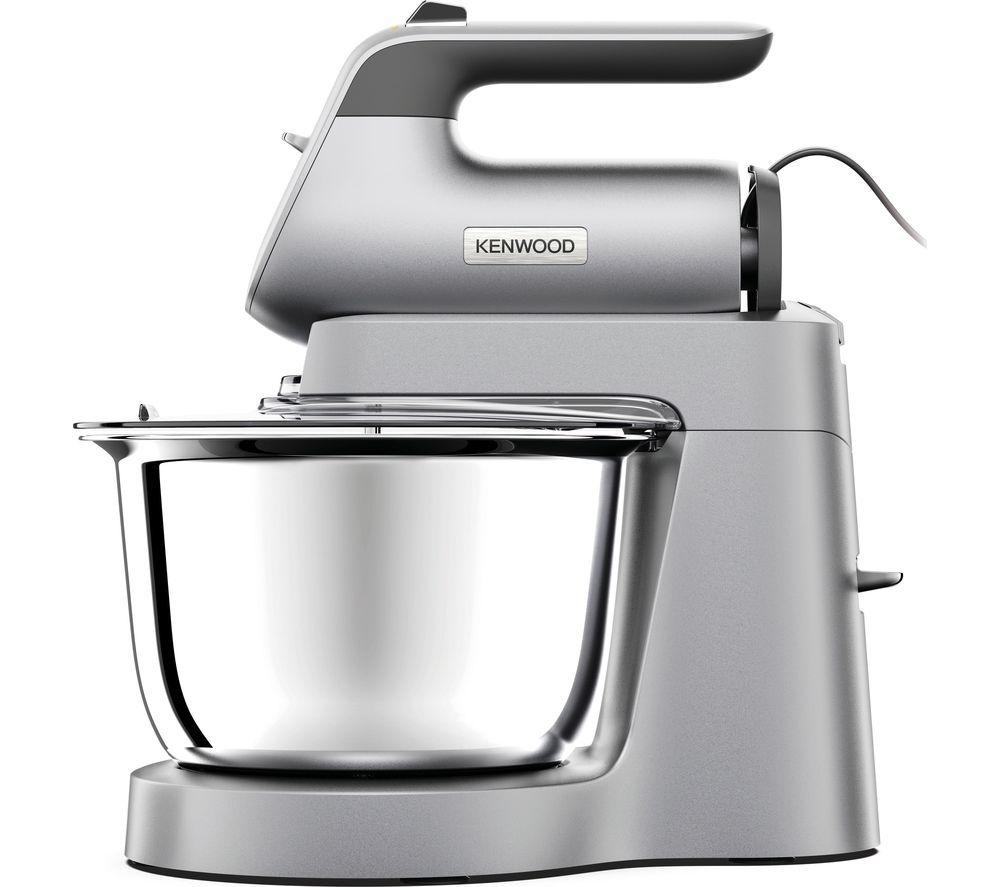 KENWOOD QuickMix Chefette HMP54.000SI Stand Mixer - Silver, Silver/Grey