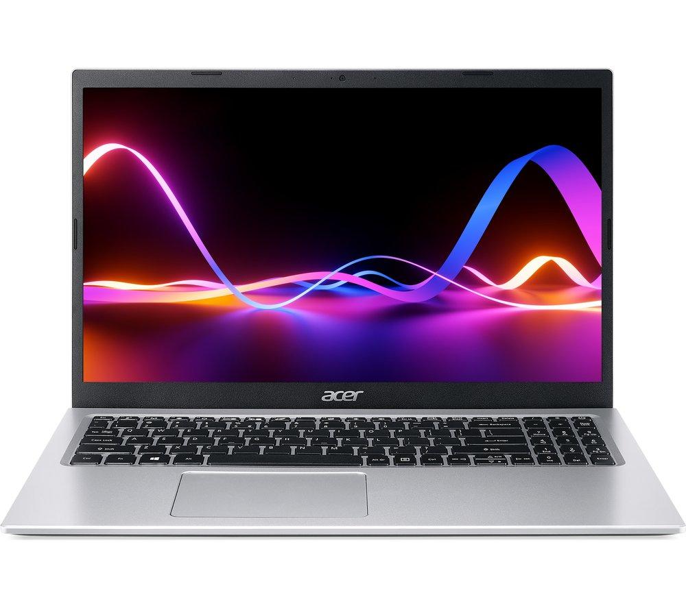 ACER Aspire 3 15.6 Laptop - IntelCore? i3, 256 GB SSD, Silver, Silver/Grey