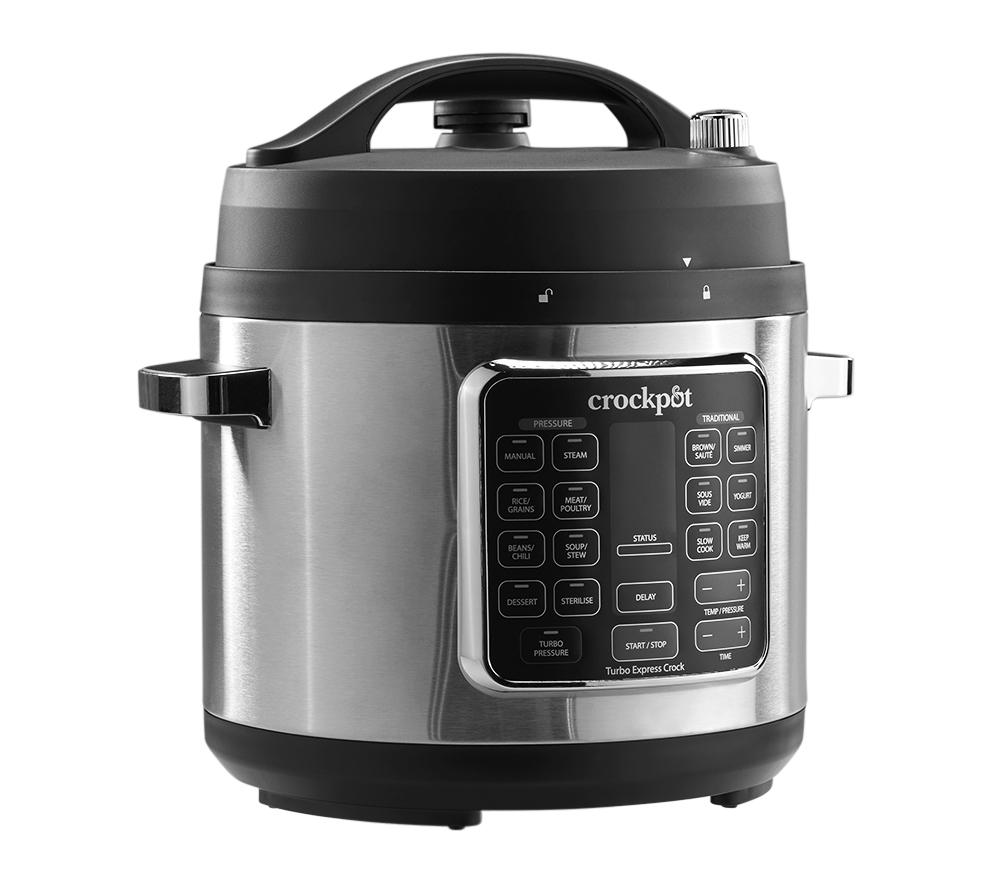 Buy CROCK-POT Turbo Express CSC062 Pressure Cooker - Stainless Steel ...