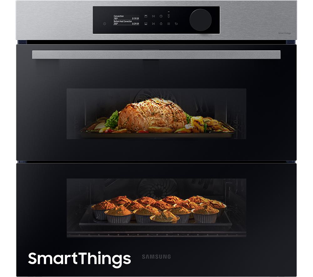 SAMSUNG Series 5 Dual Cook Flex NV7B5740TAS/U4 Electric Smart Oven - Stainless Steel