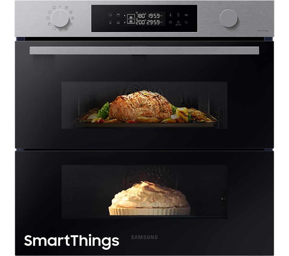 SAMSUNG Series 4 Dual Cook Flex NV7B45205AS/U4 Electric Smart Oven - Stainless Steel
