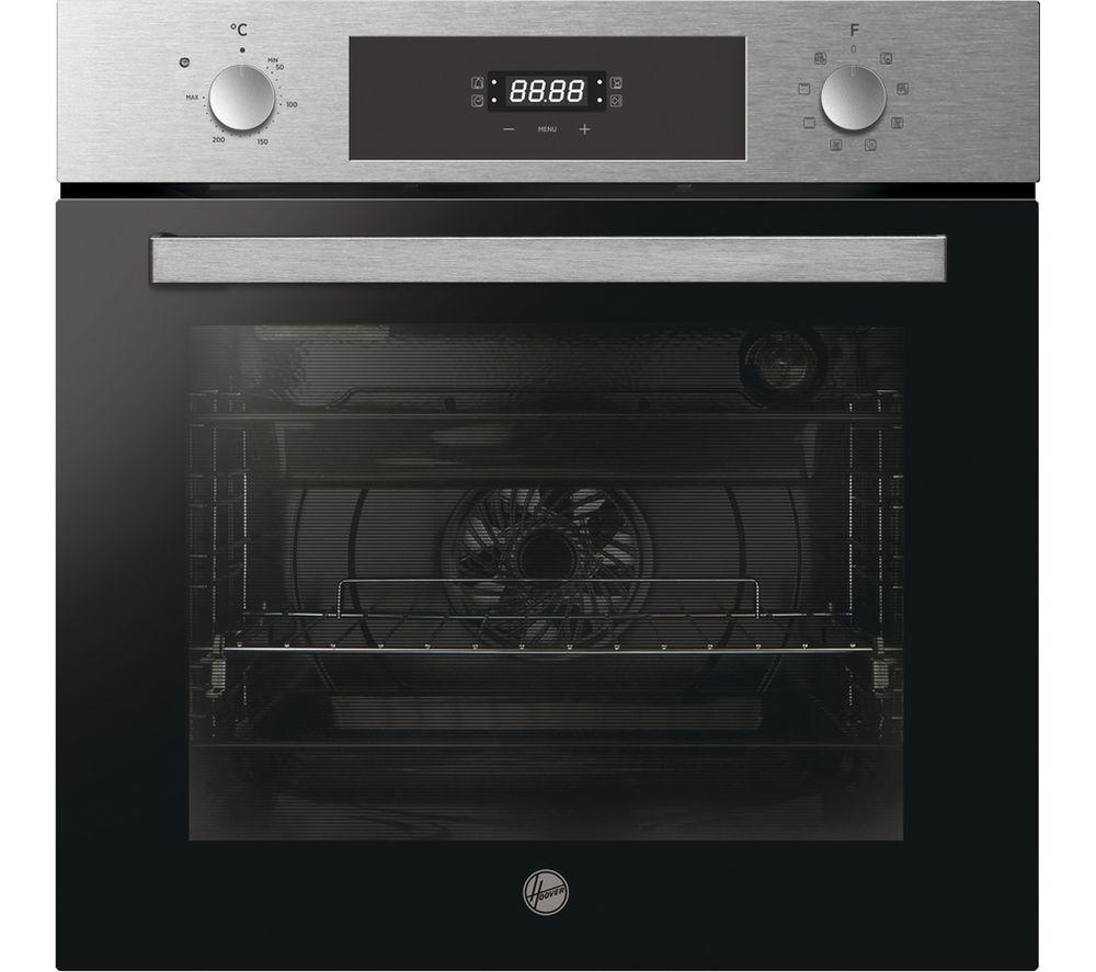 HOOVER HOC3858IN Electric Pyrolytic Oven - Stainless Steel & Black, Stainless Steel