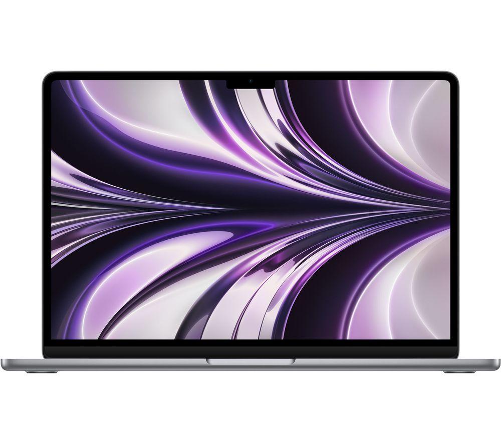 £1249, APPLE MacBook Air 13.6inch (2022) - M2, 256 GB SSD, Space Grey, macOS 12.0 Monterey, Apple M2 chip, RAM: 8 GB / Storage: 256 GB SSD, Liquid Retina display, Battery life: Up to 18 hours, 
