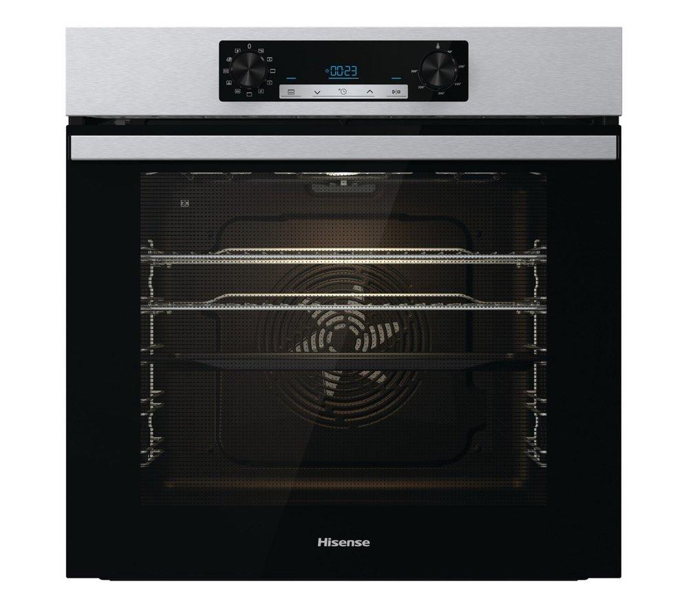 HISENSE BI62211CX Electric Oven - Black & Stainless Steel, Stainless Steel