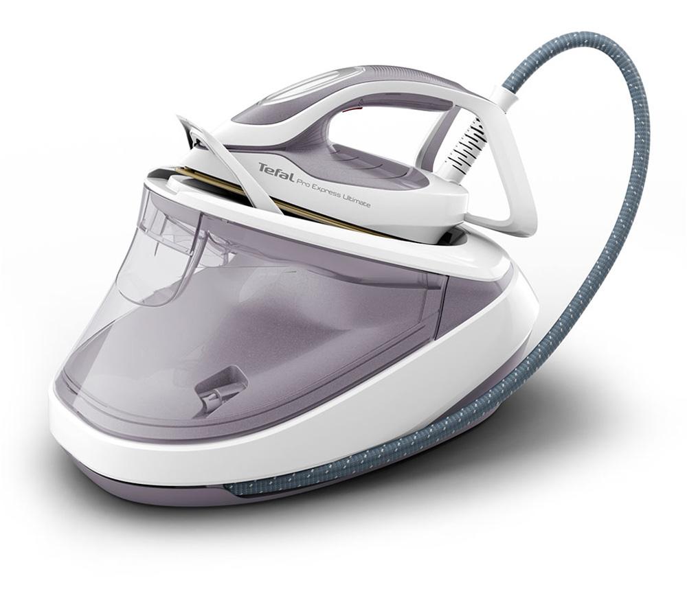 TEFAL Pro Express Ultimate II GV9713 Steam Generator Iron - White & Grey