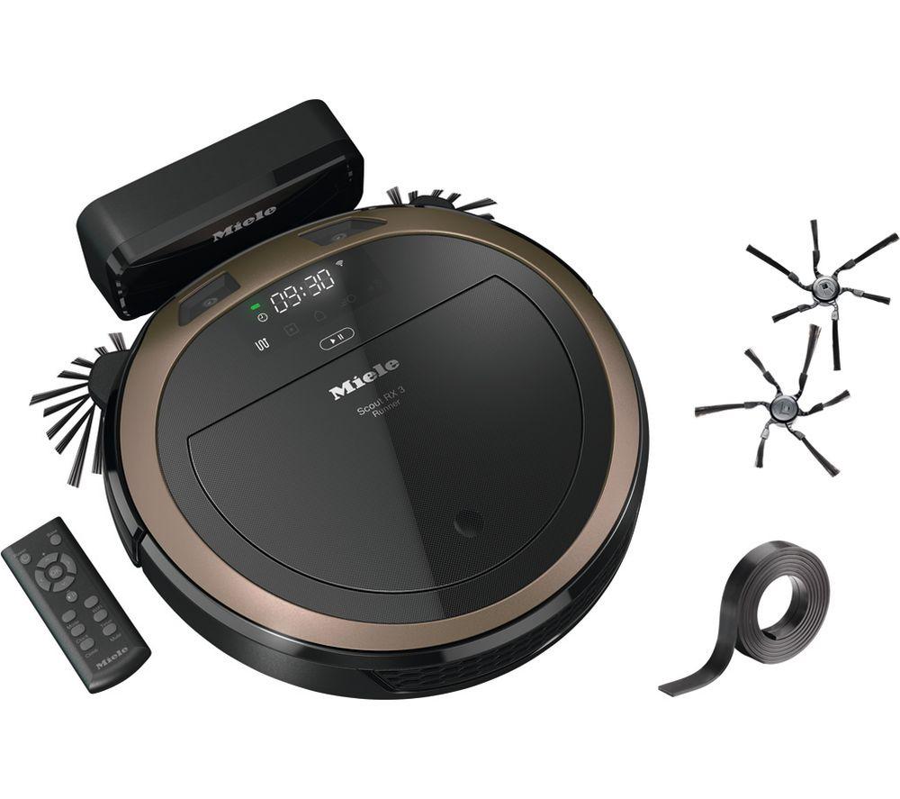 MIELE Scout Runner RX3 Robot Vacuum Cleaner - Bronze, Black