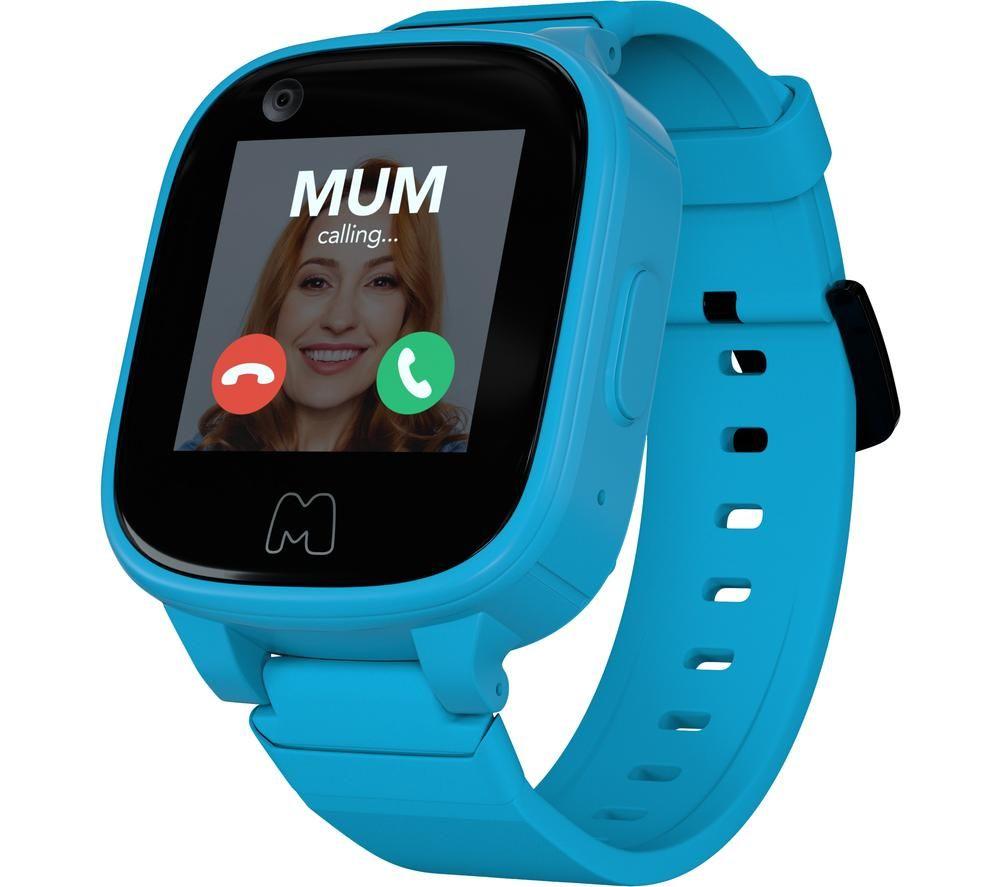 MOOCHIES Connect 4G Kids Smart Watch - Pale Blue, Blue