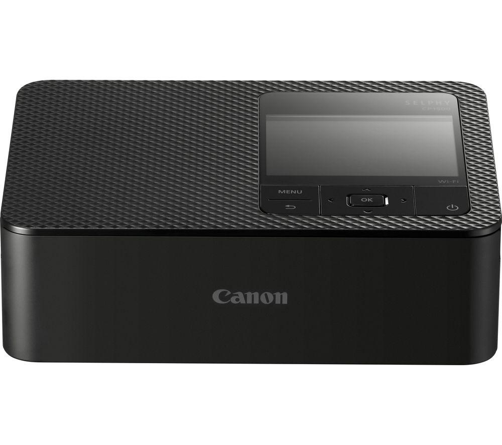 CANON SELPHY CP1500 Wireless Photo Printer - Black