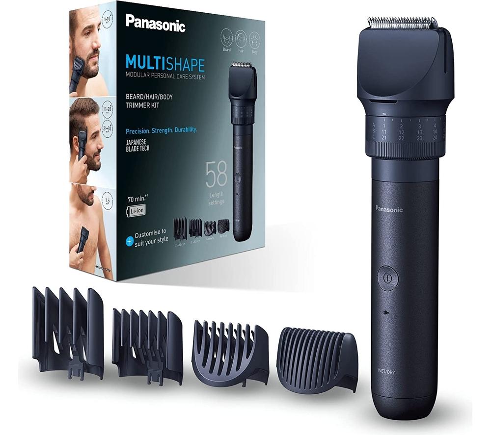 PANASONIC Multishape ER-CKL2 Wet & Dry Beard & Hair Trimmer - Black