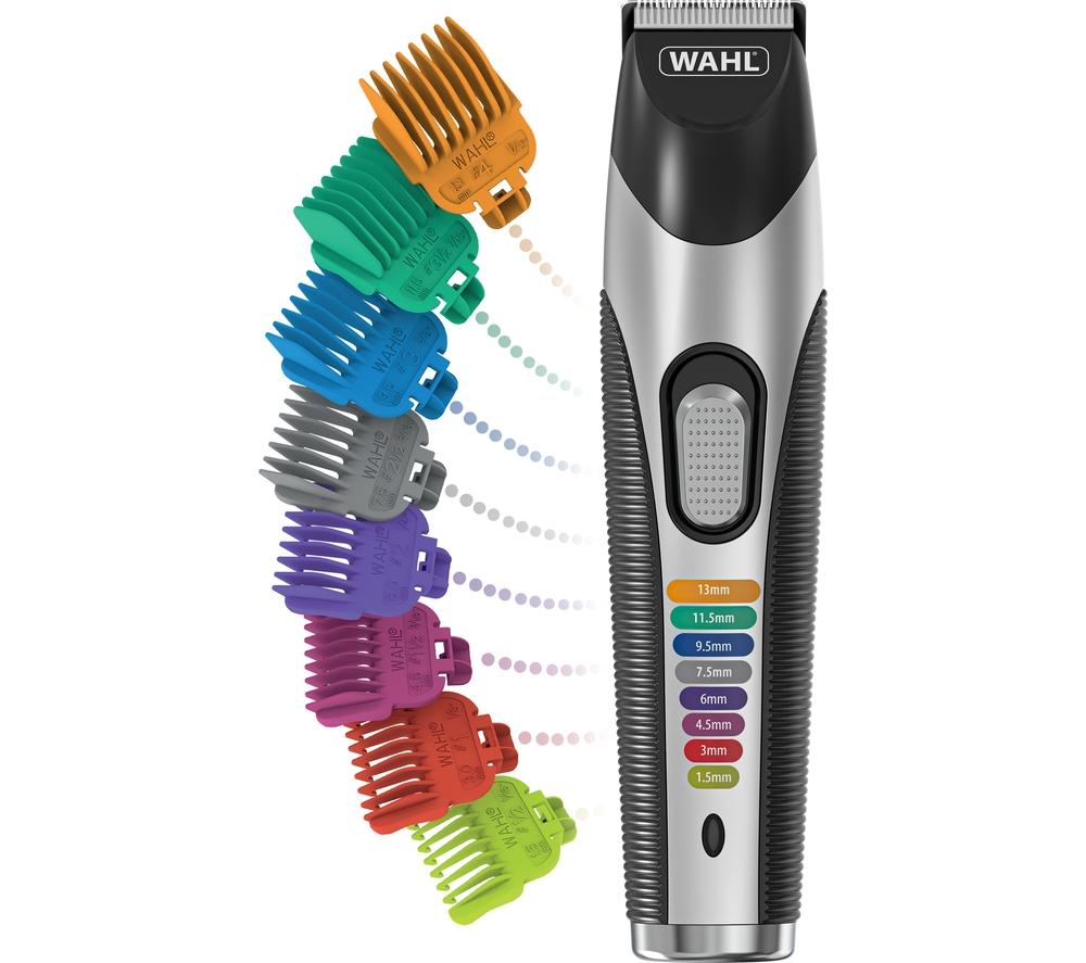 WAHL Colour Trim Stubble & Beard Trimmer Kit - Black & Silver