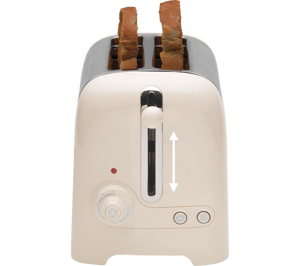 Buy DUALIT Lite 26213 2Slice Toaster Canvas White Currys