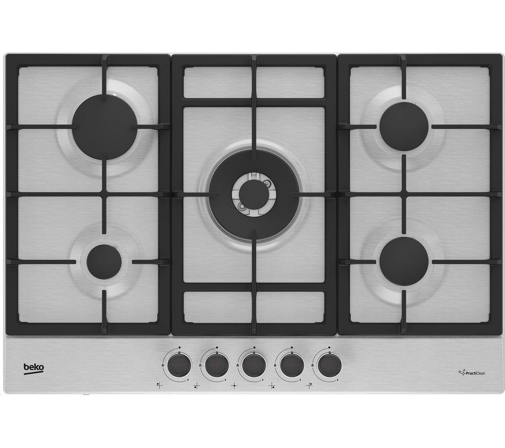 BEKO Pro HIAW75225SXE 75 cm Gas Hob - Stainless Steel
