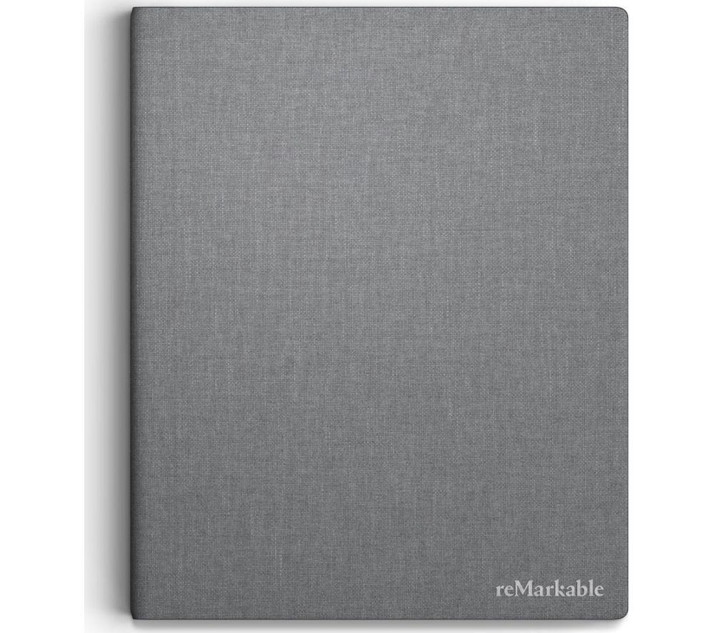 REMARKABLE Polymer Weave Book Folio Case - Grey