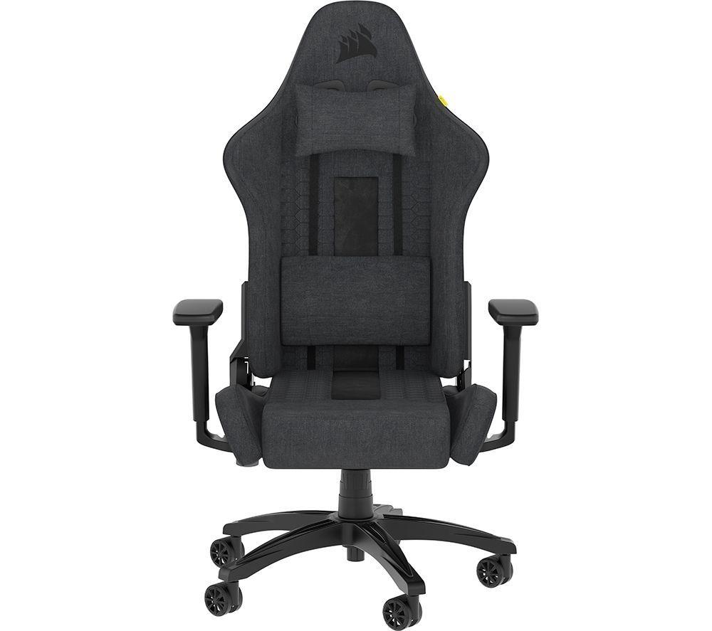 CORSAIR TC100 RELAXED Gaming Chair - Grey & Black