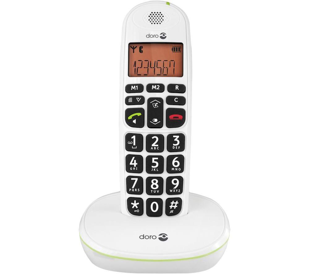 Doro 5543 - PhoneEasy 100w DECT Phone - Single