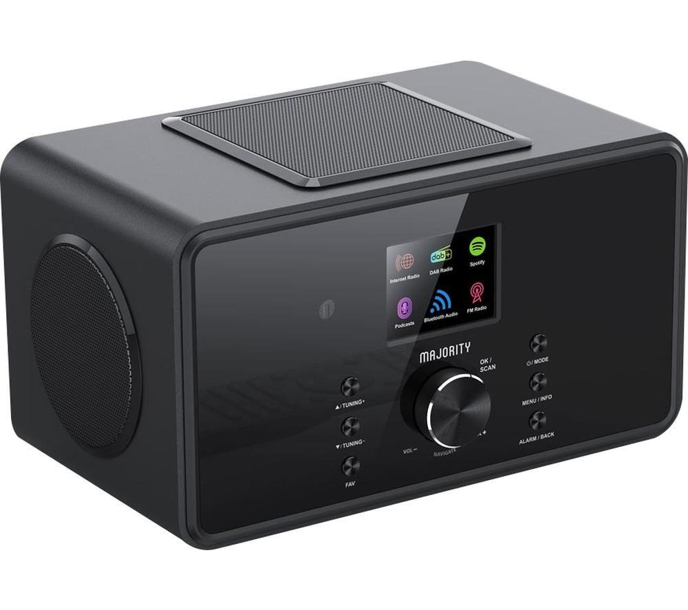 MAJORITY Bard DAB+/FM Smart Bluetooth Radio - Black