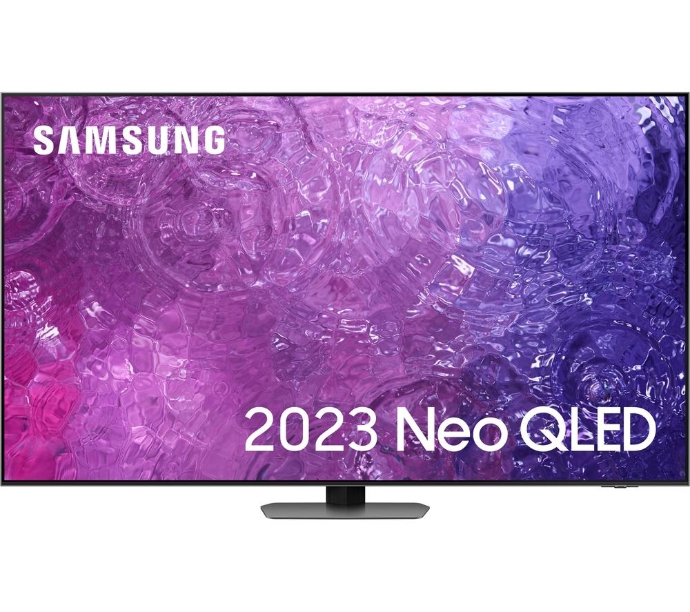 55 SAMSUNG QE55QN90CATXXU  Smart 4K Ultra HD HDR Neo QLED TV with Bixby & Alexa, Black