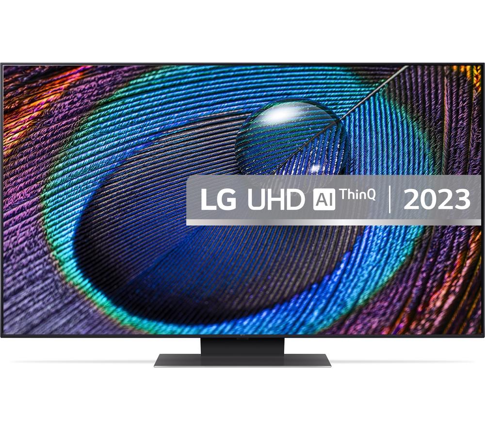 55 LG 55UR91006LA  Smart 4K Ultra HD HDR LED TV with Amazon Alexa, Silver/Grey,Blue