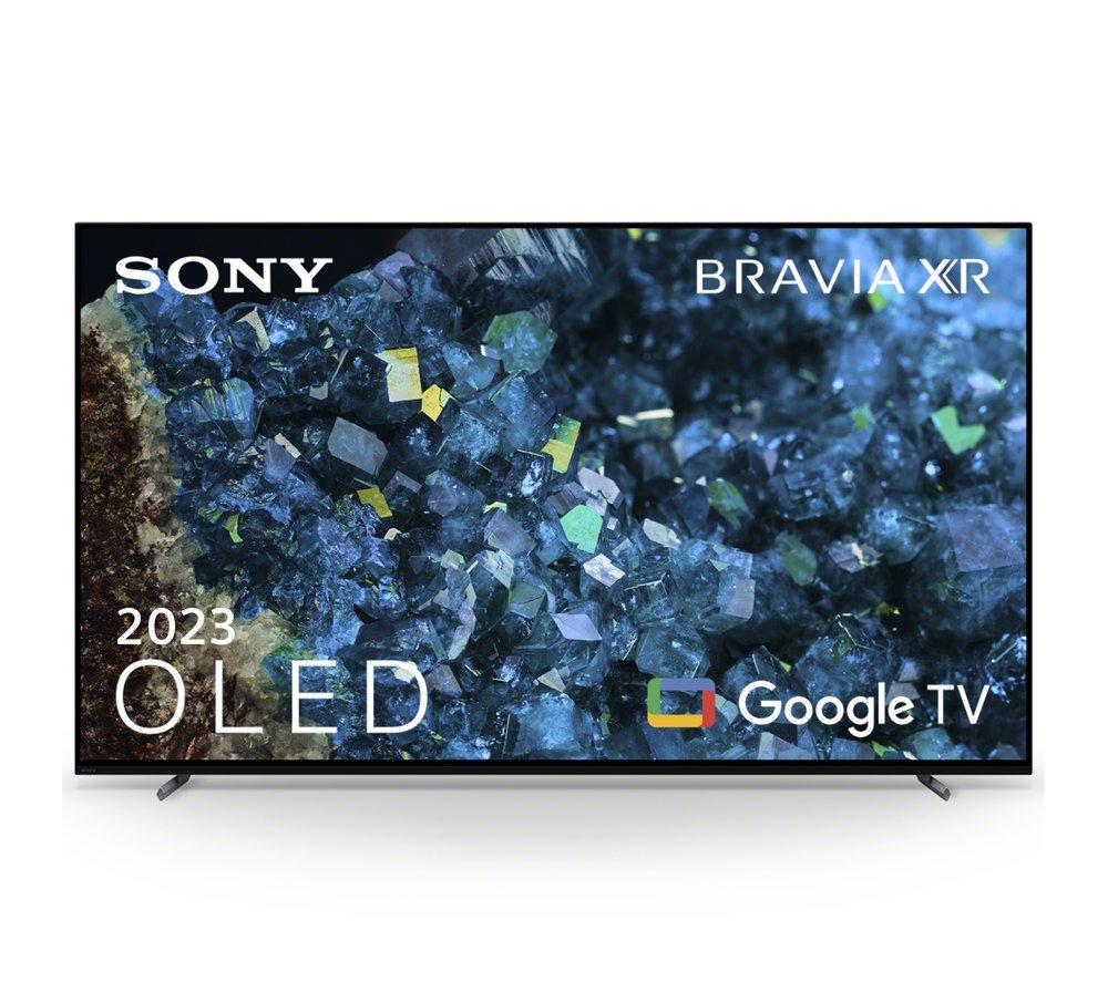 65 SONY BRAVIA XR-65A80LU  Smart 4K Ultra HD HDR OLED TV with Google TV & Assistant, Black