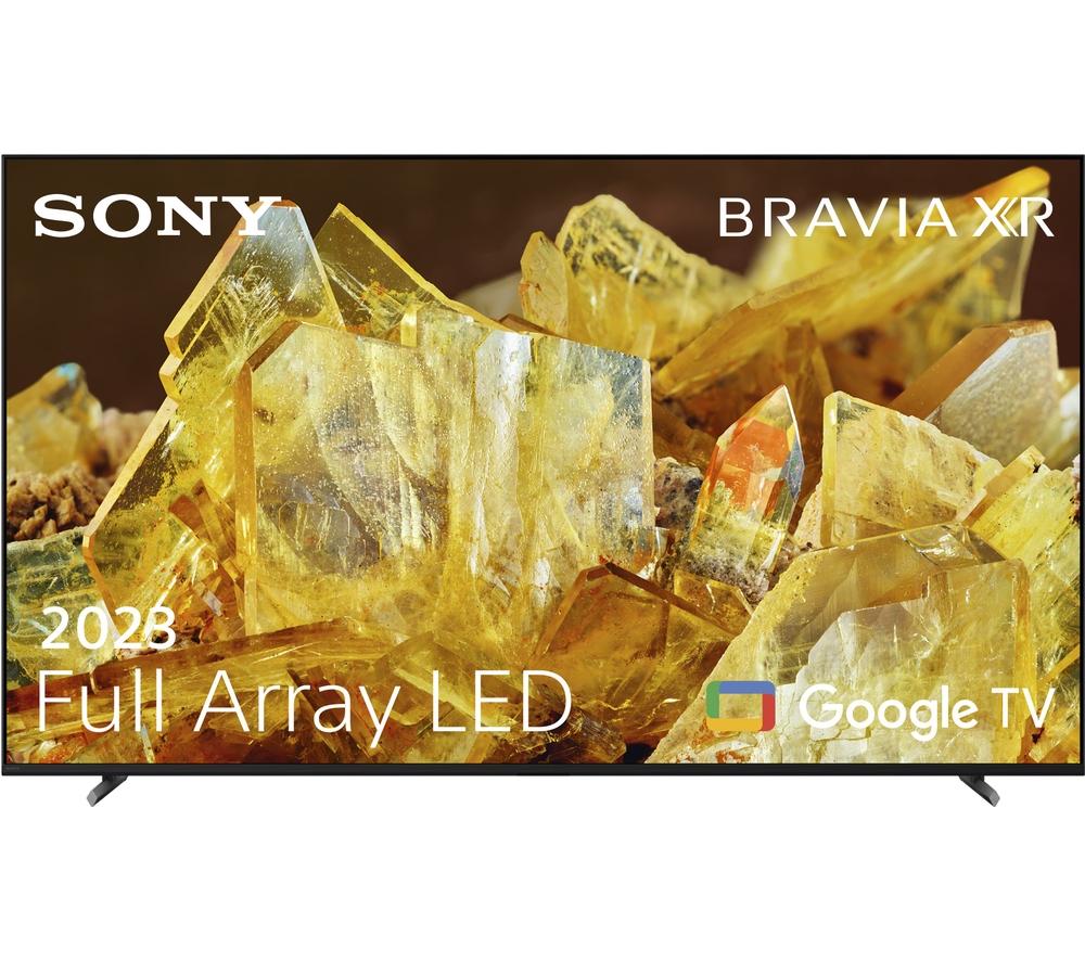 55 SONY BRAVIA XR55X90LU  Smart 4K Ultra HD HDR LED TV with Google Assistant, Silver/Grey