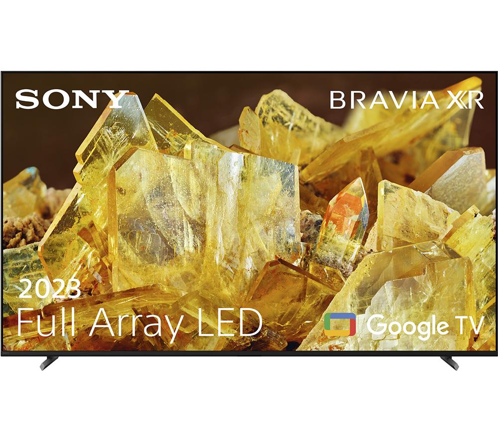 85 SONY BRAVIA XR85X90LPU  Smart 4K Ultra HD HDR LED TV with Google Assistant, Silver/Grey