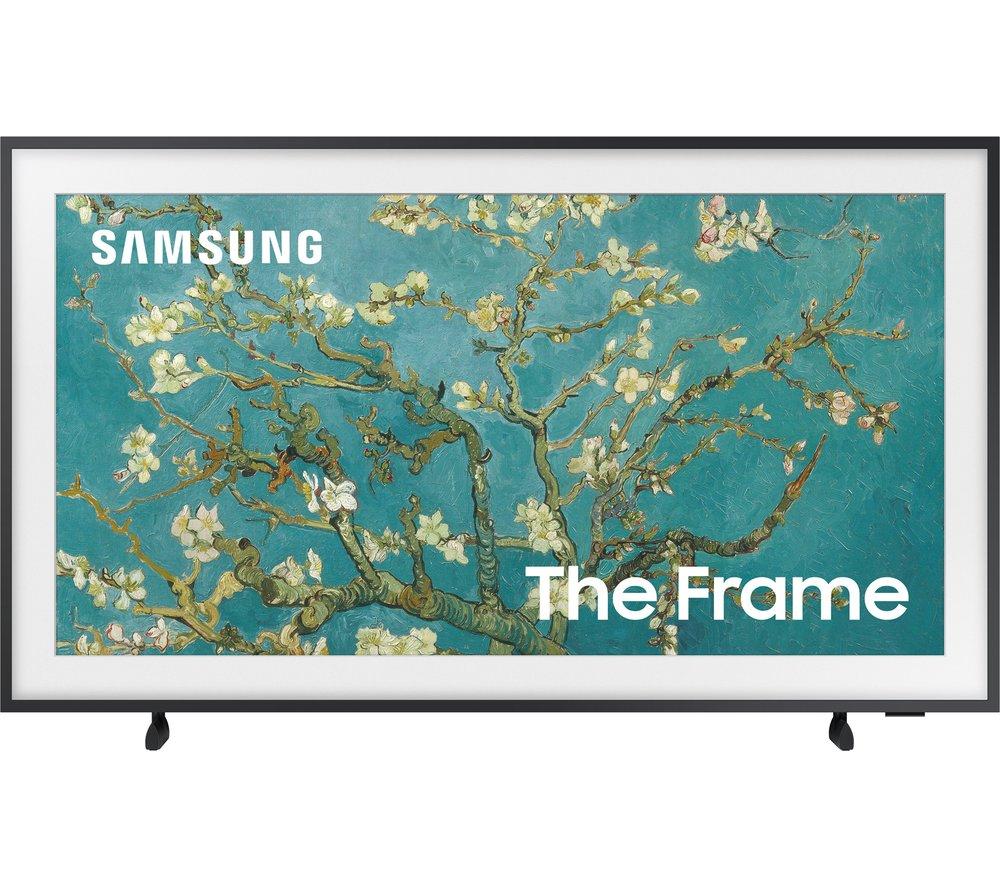 SAMSUNG The Frame Art Mode QE43LS03BGUXXU  Smart 4K Ultra HD HDR QLED TV with Bixby & Alexa, Black