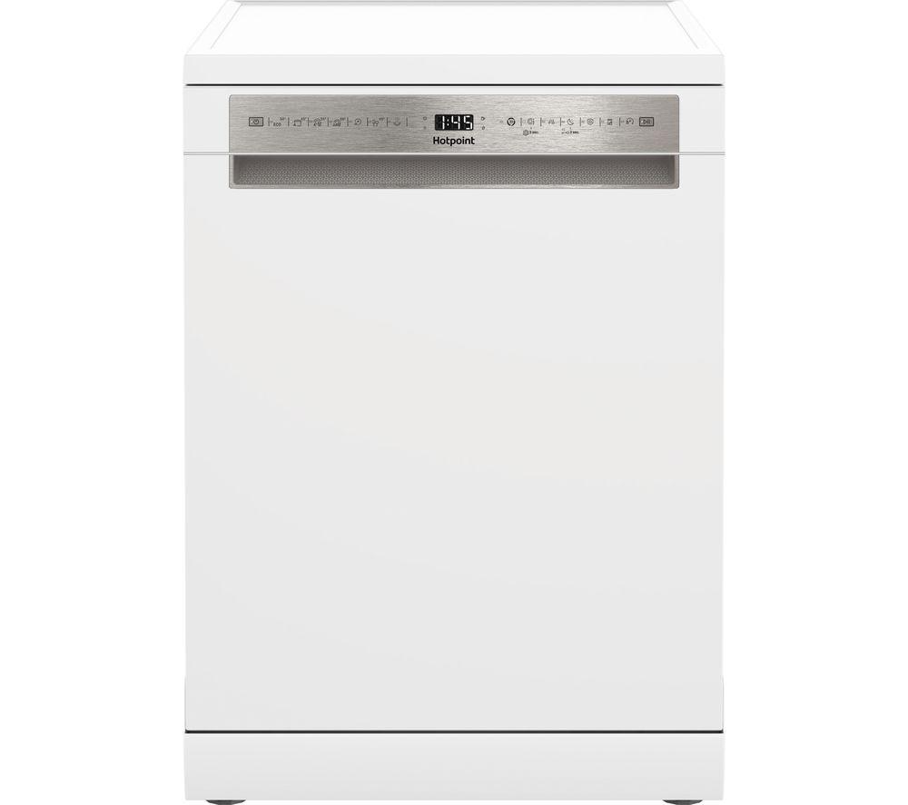 HOTPOINT Maxi Space H7F HS41 UK Full-size Dishwasher - White