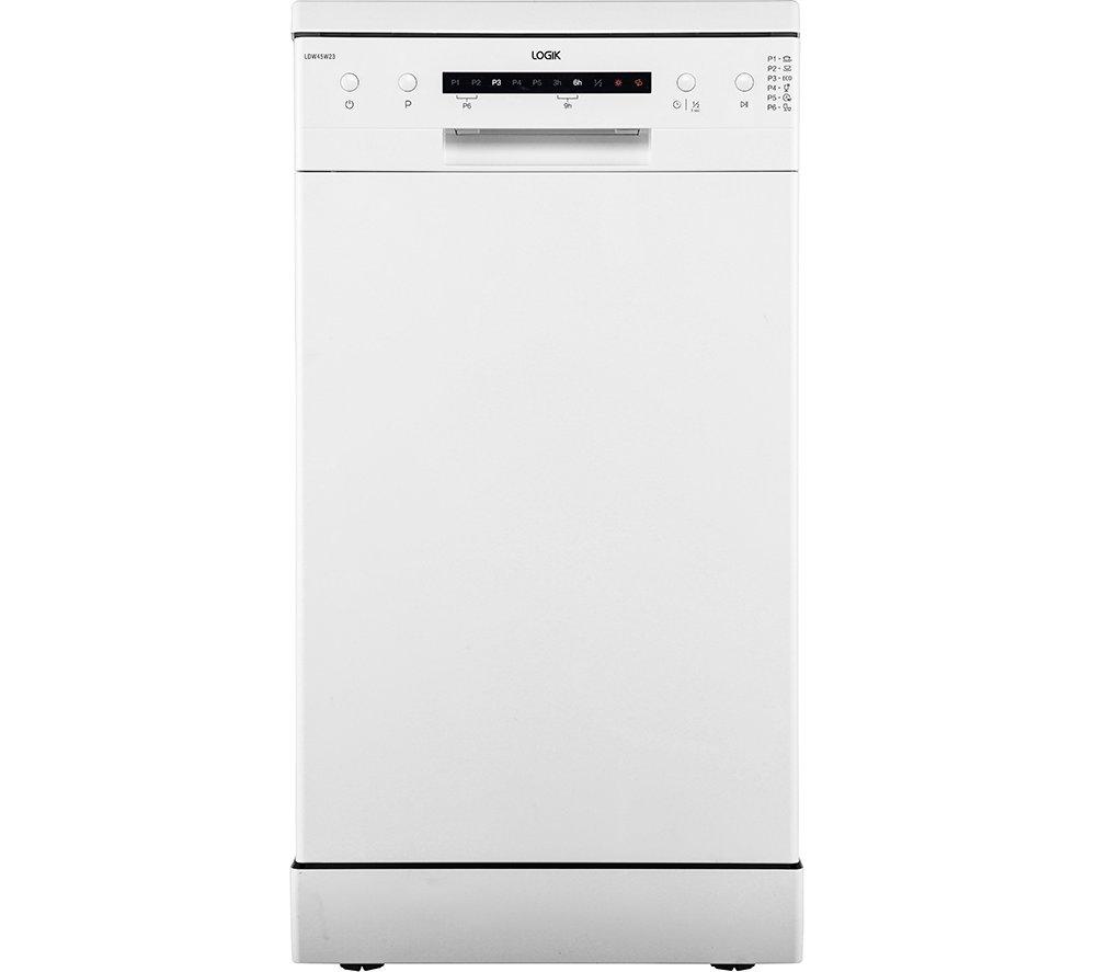 LOGIK EPP LDW45W23 Slimline Dishwasher - White