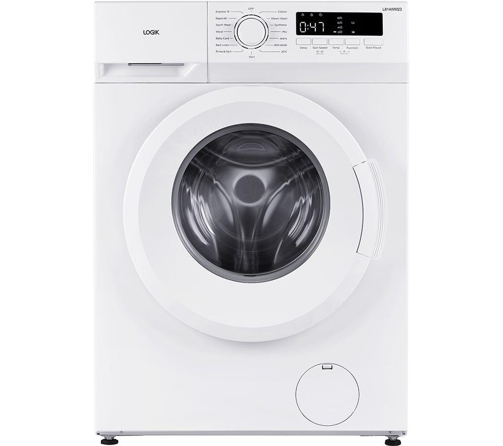 LOGIK L814WM23 8 kg 1400 Spin Washing Machine - White