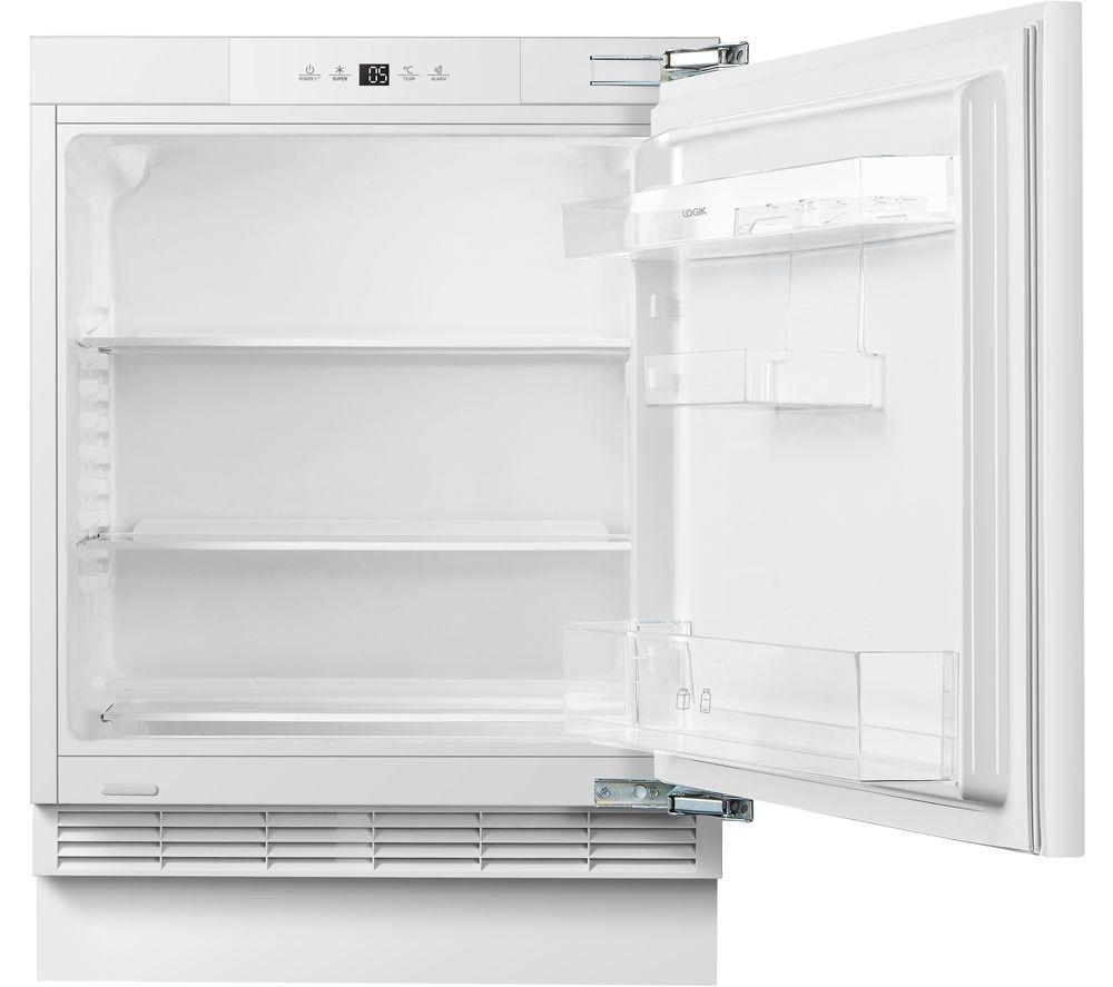 LOGIK LIL60W23 Integrated Undercounter Fridge - Fixed Hinge
