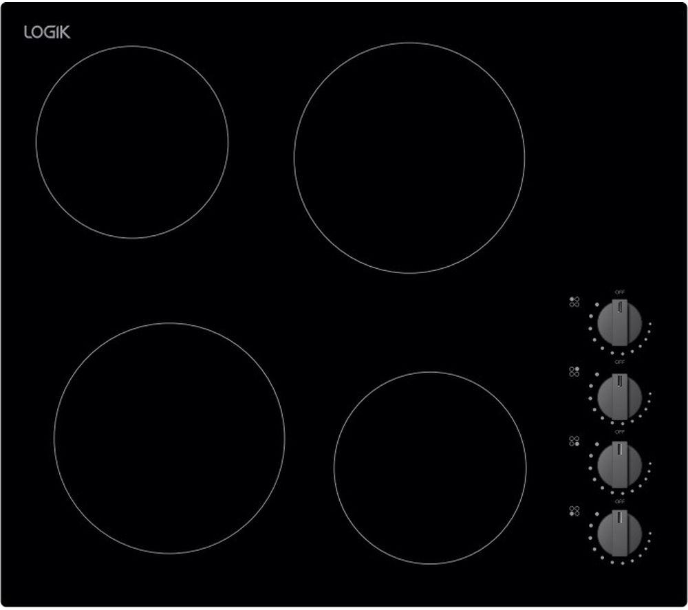 LOGIK LCHOBKN23 59 cm Electric Ceramic Hob - Black
