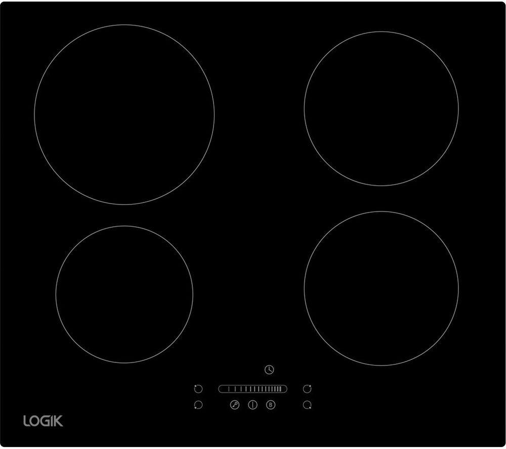 LOGIK LINDHOB23 59 cm Electric Induction Hob - Black