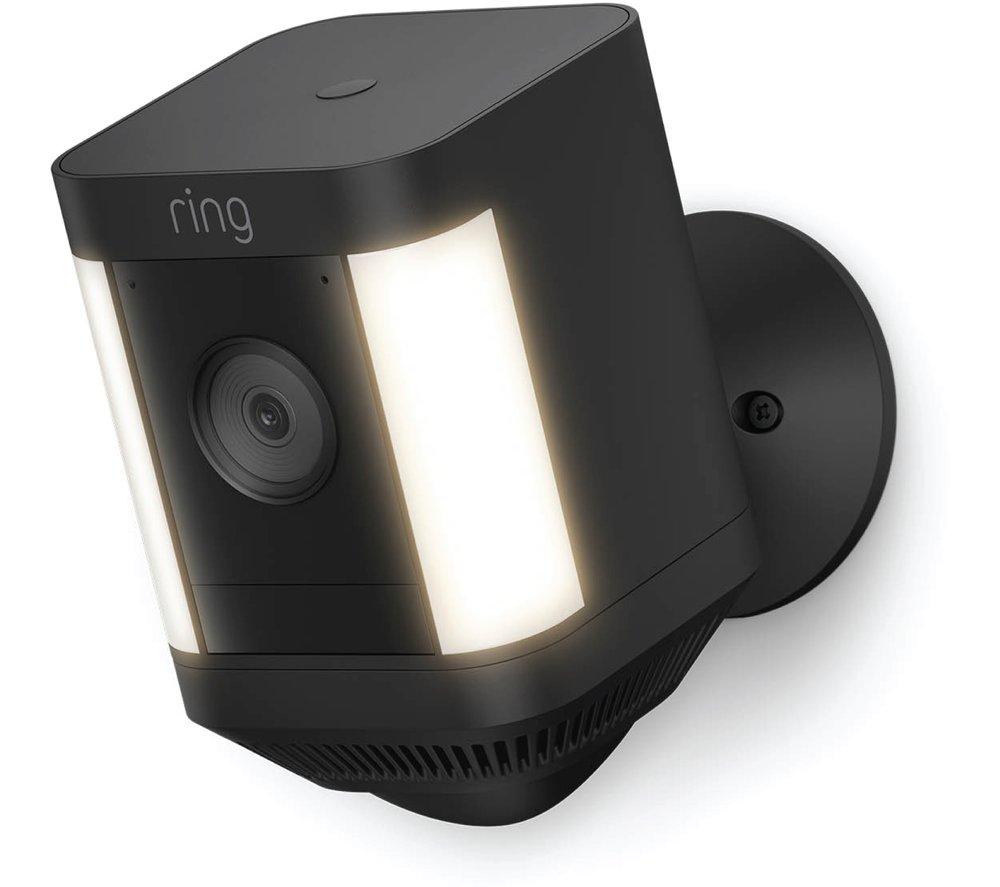 RING Spotlight Cam Plus Battery Full HD 1080p WiFi Security Camera - Black