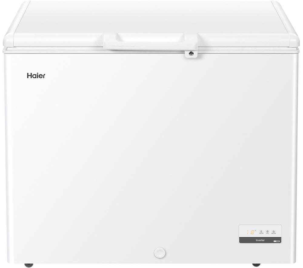 HAIER HCE301E Chest Freezer - White