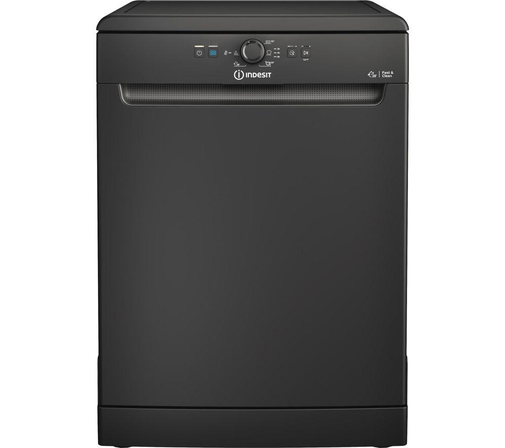 INDESIT D2FHK26BUK Full-size Dishwasher - Black