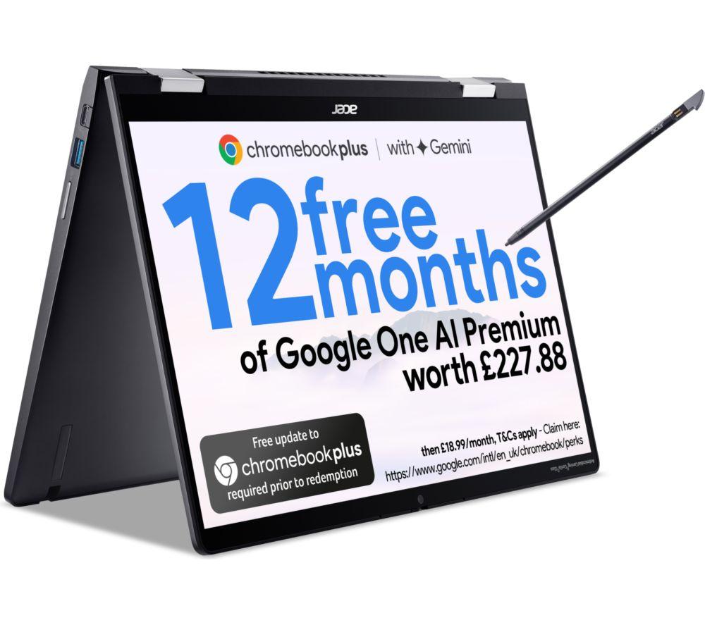 ACER Spin 714 14inch 2 in 1 Chromebook - Intel®Core  i3, 256 GB SSD, Grey