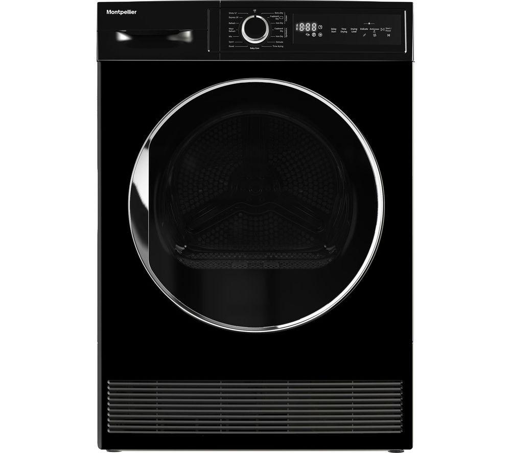 MONTPELLIER MTDC8SDK 8 kg Condenser Tumble Dryer - Black