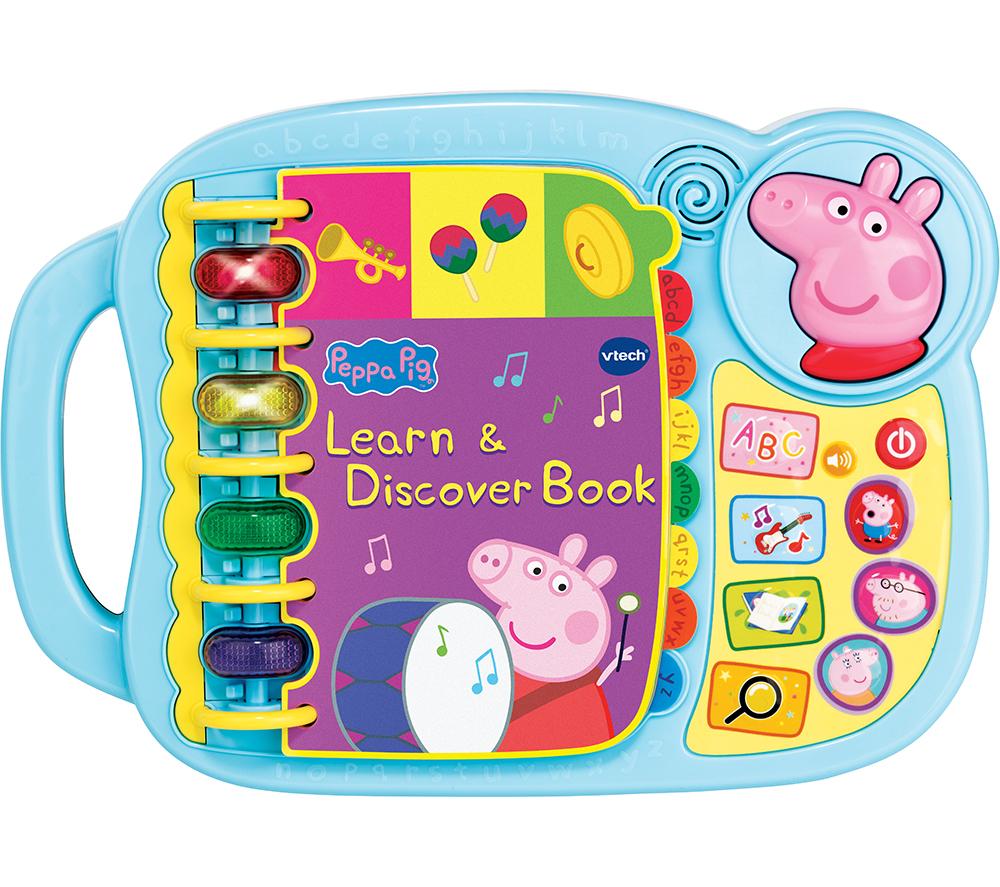VTECH Peppa Pig Learn & Discover Kids Learning Book