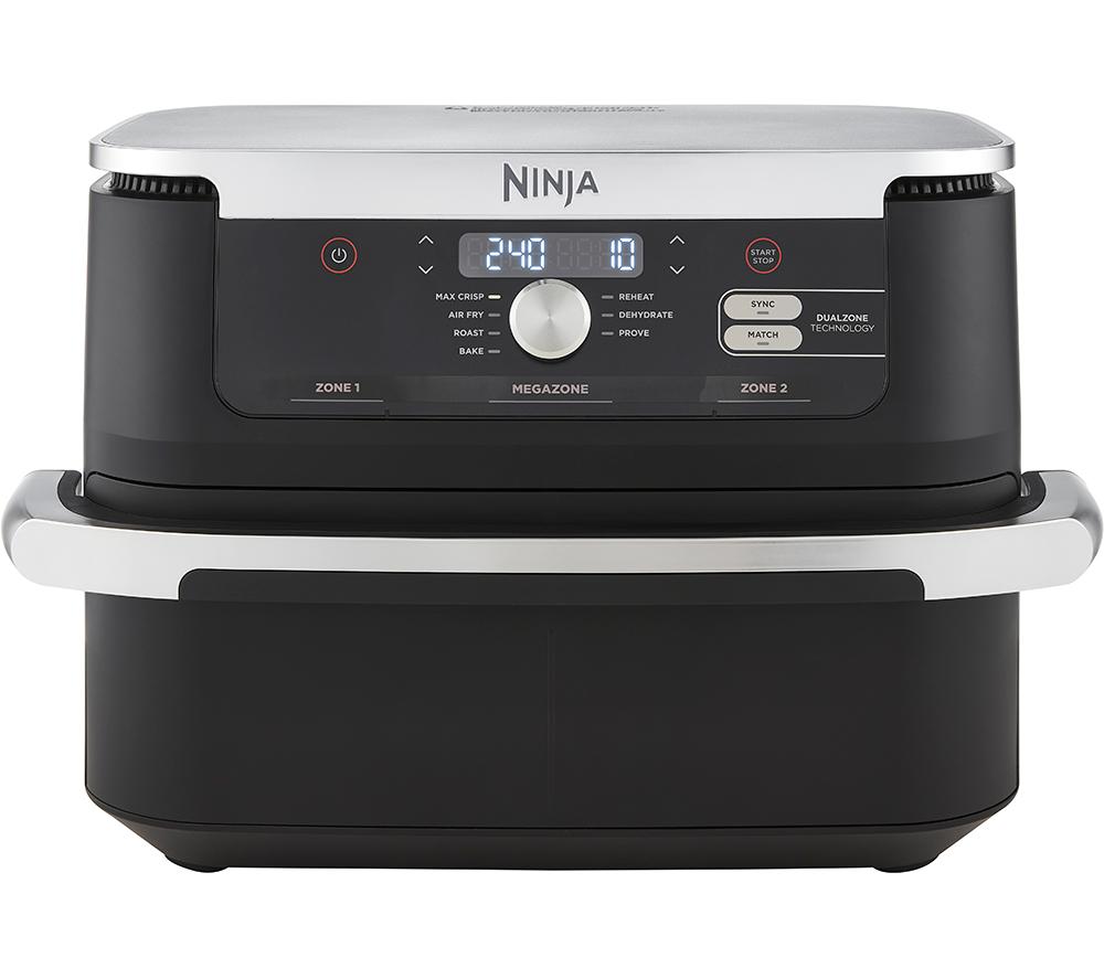 NINJA Foodi FlexDrawer AF500UK 10.4L Dual Air Fryer - Black, Black