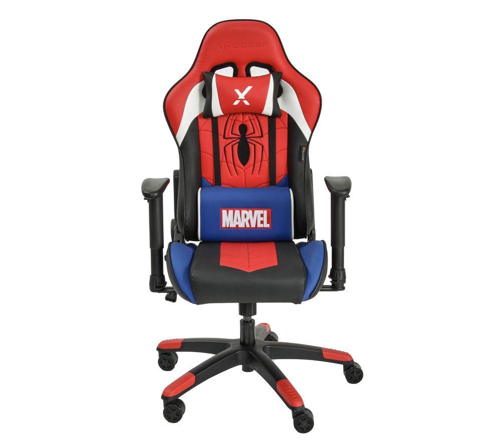 X ROCKER Official Marvel Champion Compact Office Gaming Chair Spider-Man