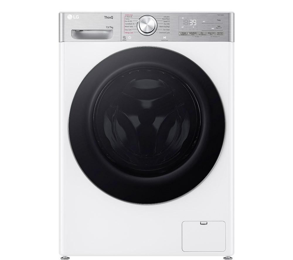 LG EZDispense FWY937WCTA1 WiFi-enabled 13 kg Washer Dryer - White, White