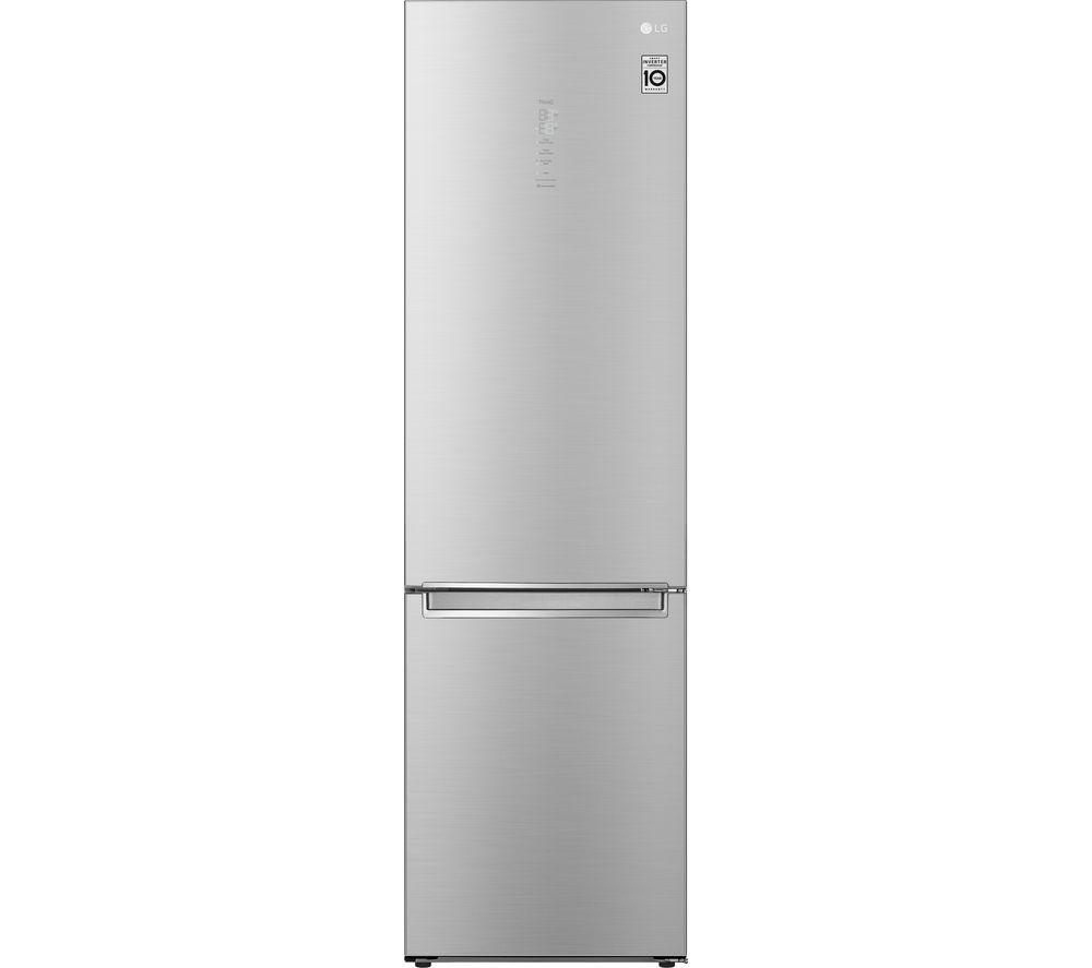 LG NatureFRESH GBB92STACP1 Smart 70/30 Fridge Freezer - Silver, Silver/Grey