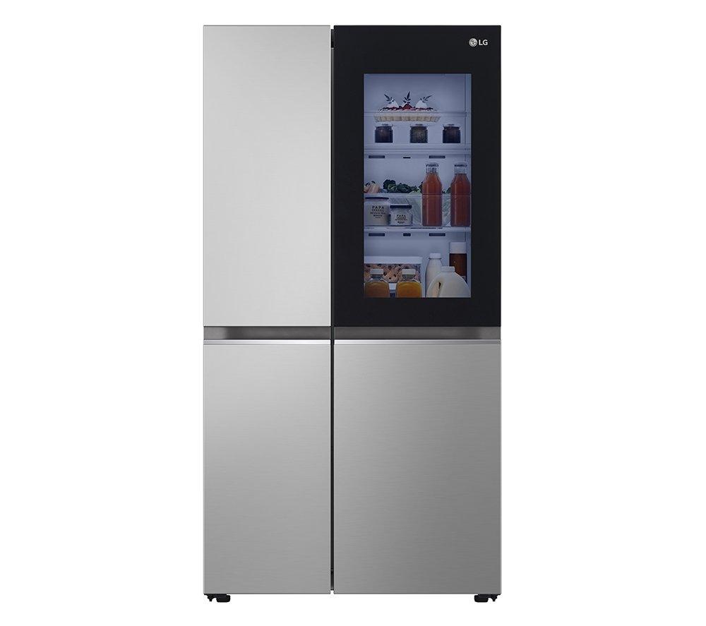 LG InstaView GSVV80PYLL American-Style Smart Fridge Freezer - Grey