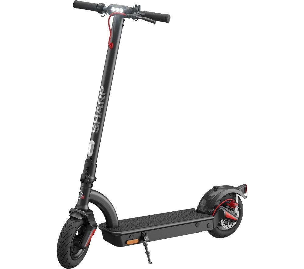 SHARP EM-KS2AEU-BUK Electric Folding Scooter - Black