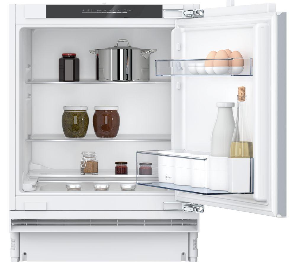 NEFF N 50 KU1212FE0G Integrated Undercounter Fridge - Fixed Hinge