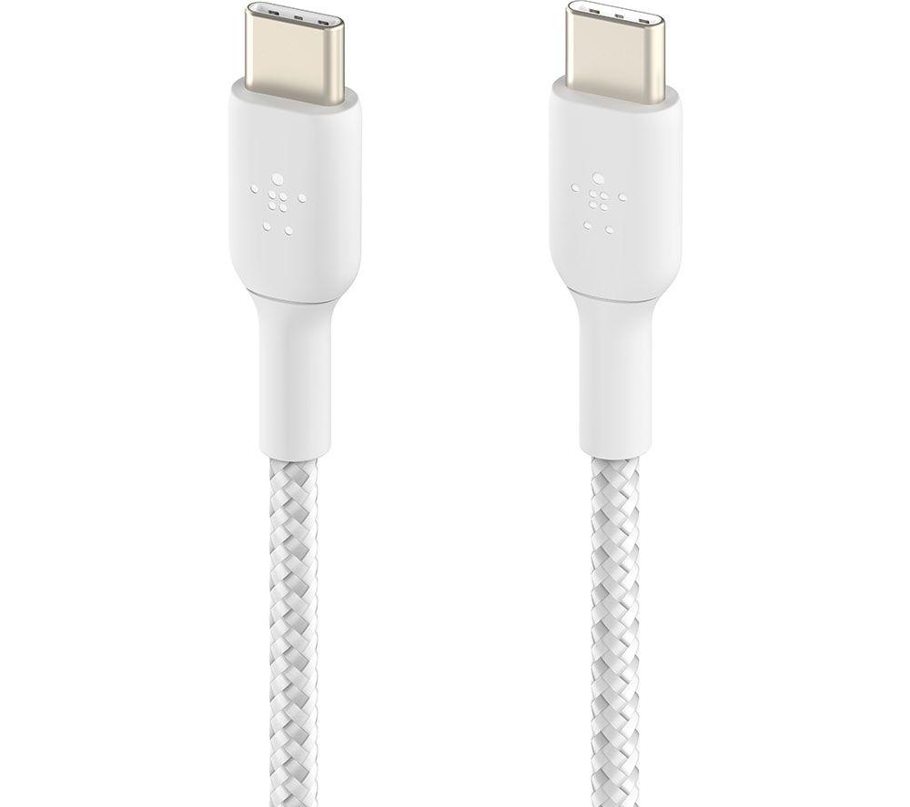 BELKIN Braided USB Type-C Cable - 1 m, White