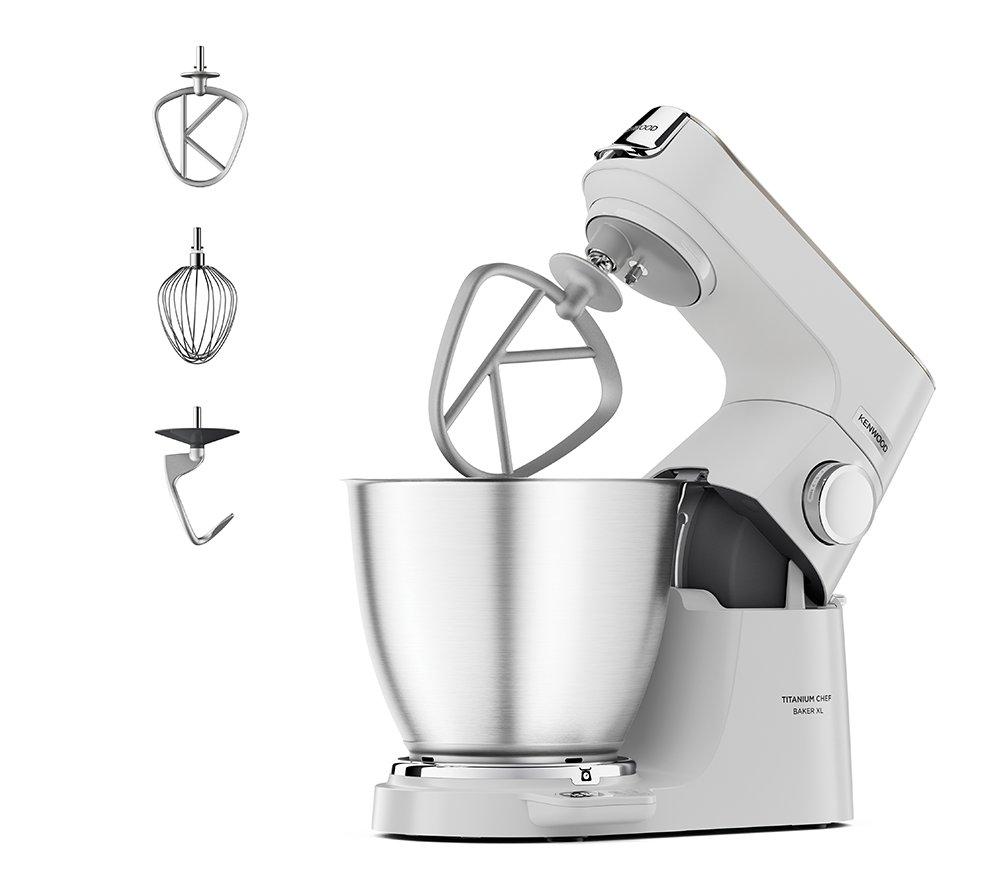 KENWOOD Titanium Chef Baker XL KVL65.001WH Stand Mixer - White