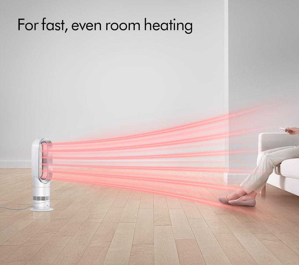 Buy DYSON AM09 Hot+Cool™ Jet Focus - White | Currys