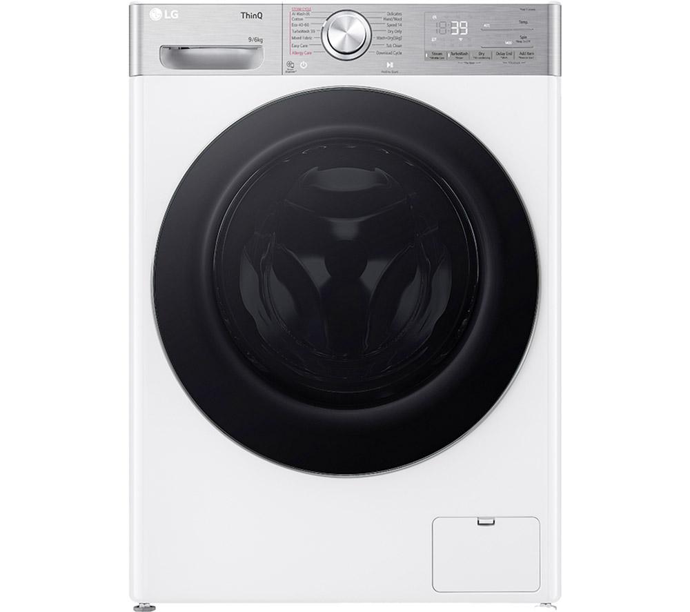 LG TurboWash 360 FWY996WCTN4 WiFi-enabled 9 kg Washer Dryer - White, White
